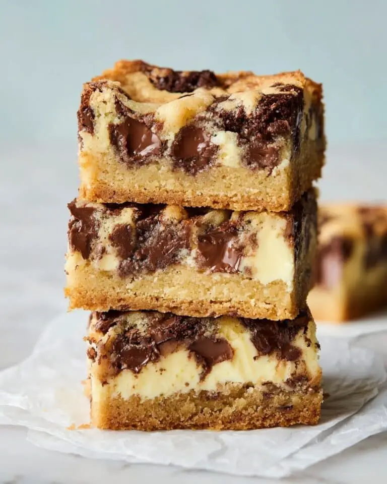 Chocolate Chip Cookie Cheesecake Bars Recipe