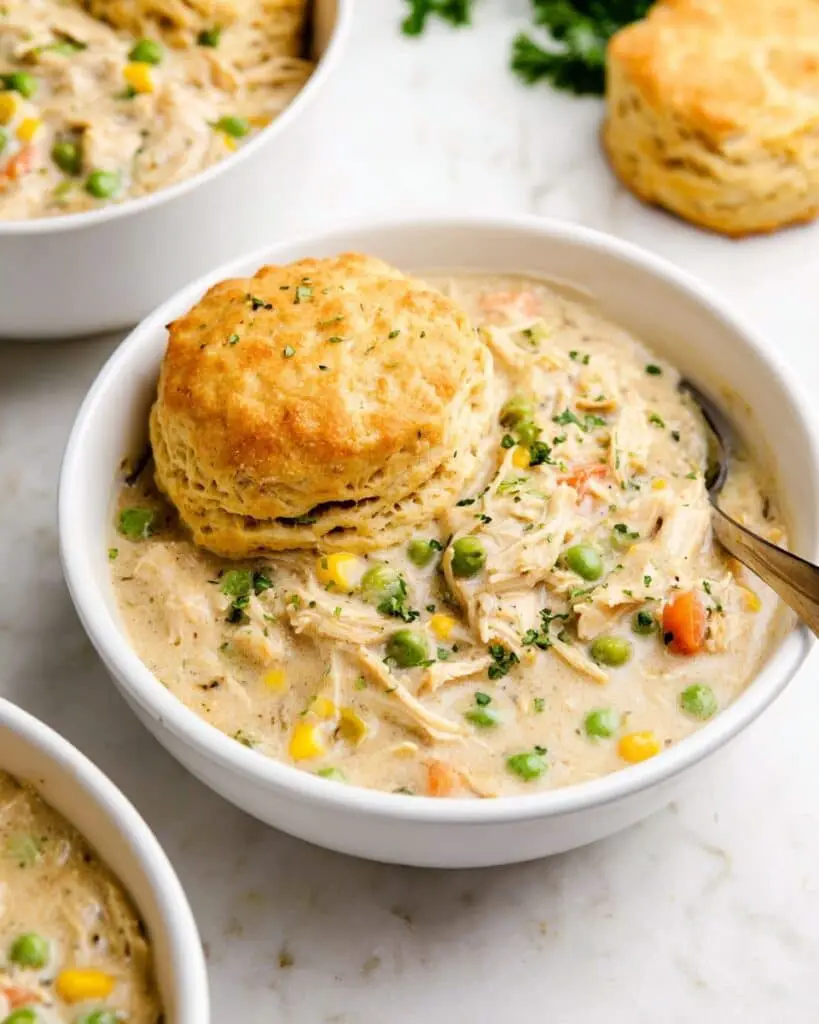 Slow Cooker Chicken Pot Pie Recipe