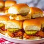 Nashville Hot Honey Butter Chicken Sliders Recipe