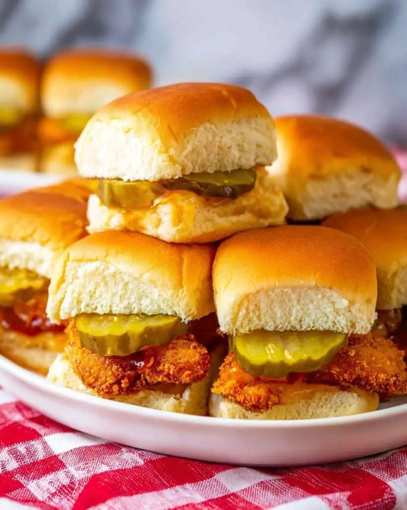 Nashville Hot Honey Butter Chicken Sliders Recipe