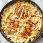 Garlic Parmesan Chicken Pasta Recipe
