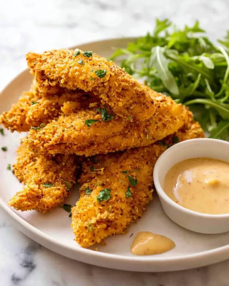 Crispy Oven Baked Chicken Tenders Recipe
