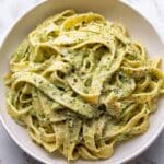 Easy Pesto and Ricotta Pasta (Gluten-Free, Nut-Free) Recipe