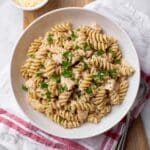 Crockpot Garlic Parmesan Chicken Pasta Recipe