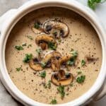 Slow-Cooker Mushroom Soup with Sherry Recipe