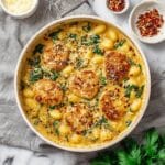 Garlic Chicken Gnocchi Skillet Recipe