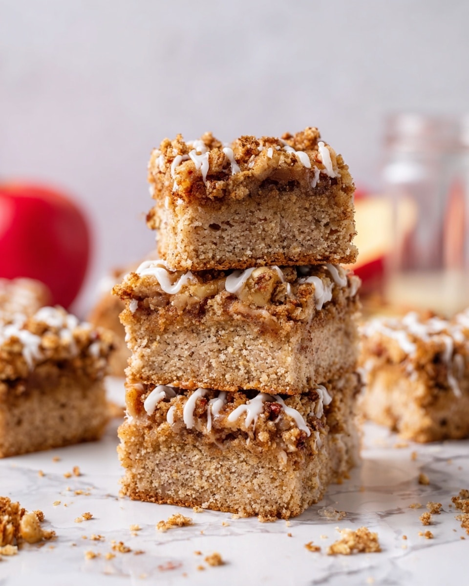 Easy Oatmeal Apple Cake Recipe
