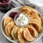 Ukranian Spinach and Potato Dumplings (Varenyky) Recipe