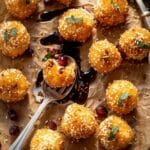 Fried Goat Cheese Balls with Spicy Sage Honey Recipe
