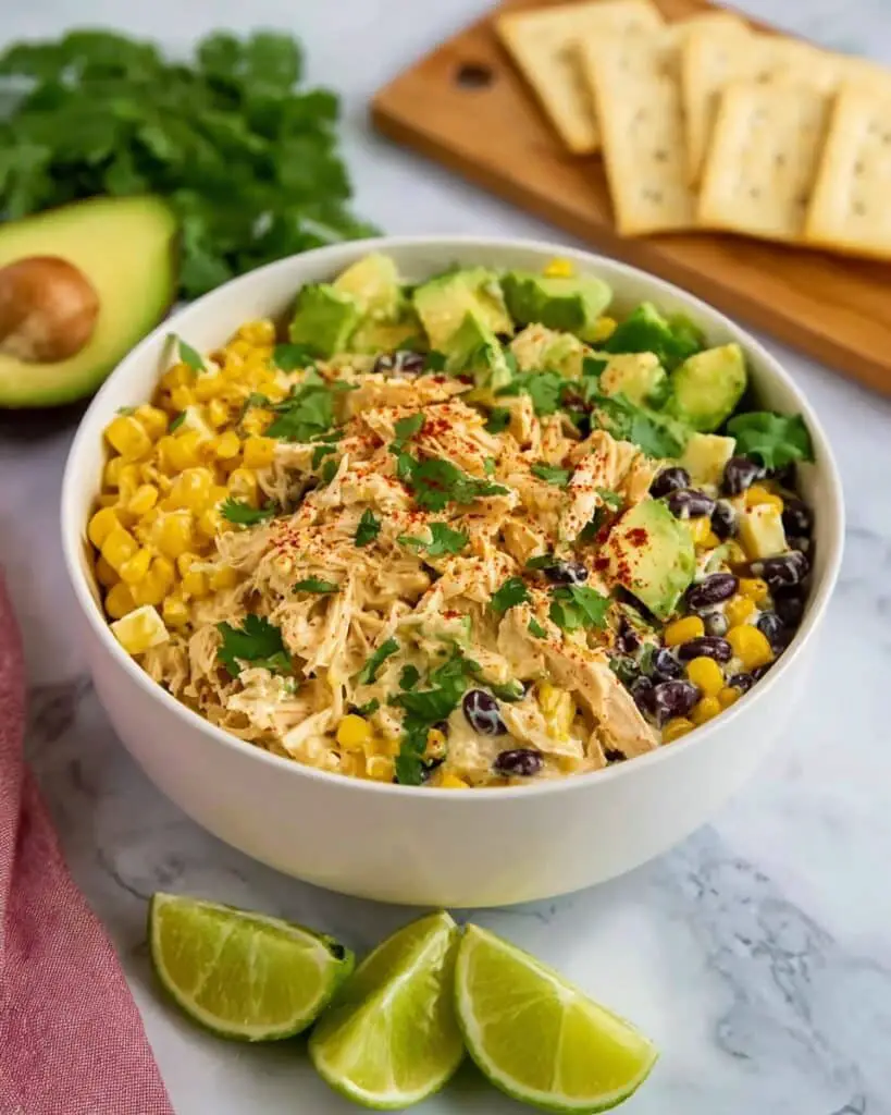High Protein Southwest Chicken Salad Recipe