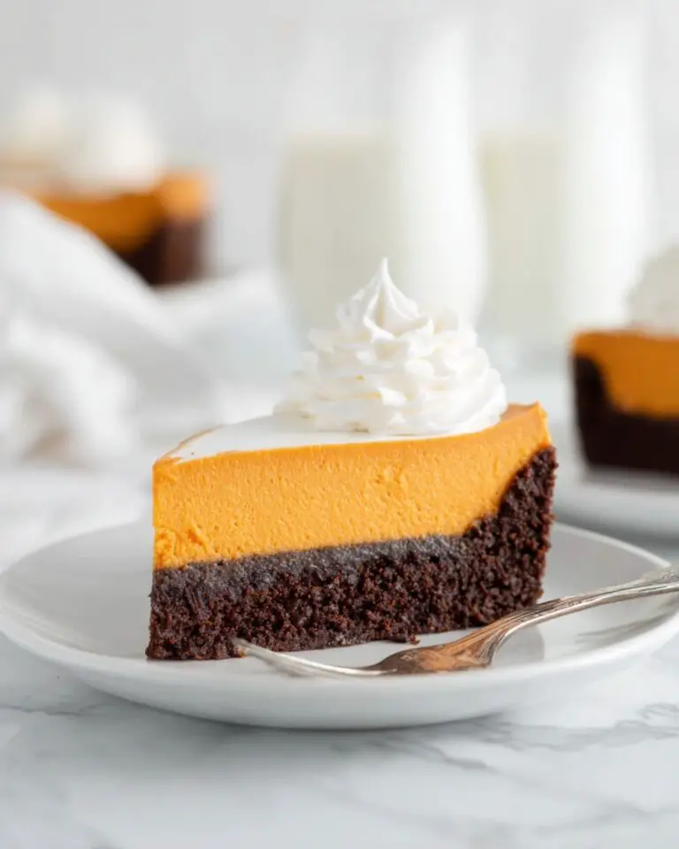 Dark Chocolate Pumpkin Tart Recipe