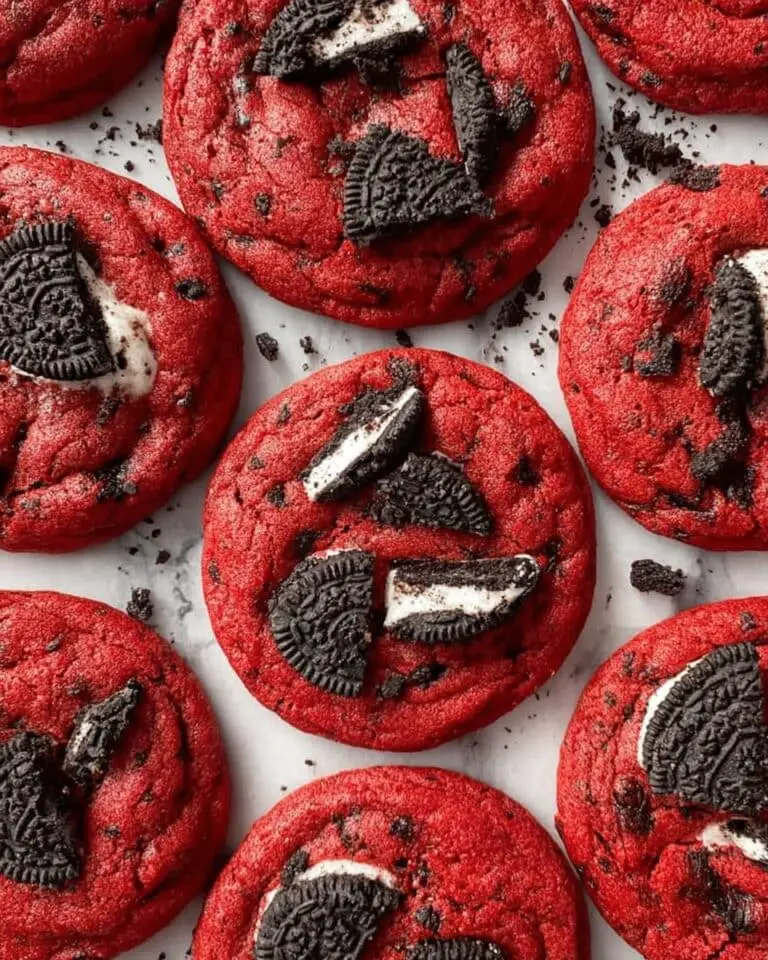 Oreo Red Velvet Cookies Recipe