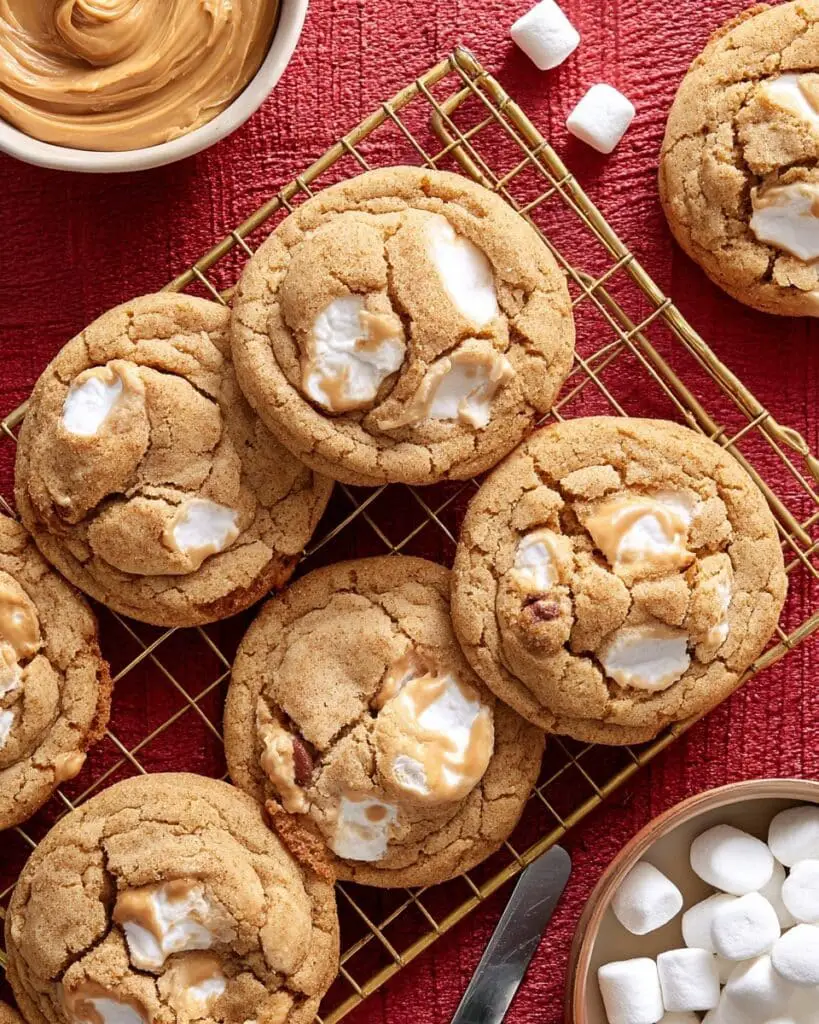 Gluten-Free Peanut Butter Marshmallow Cookies Recipe