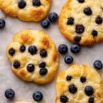 Fluffy Cottage Cheese Blueberry Cloud Bread Recipe