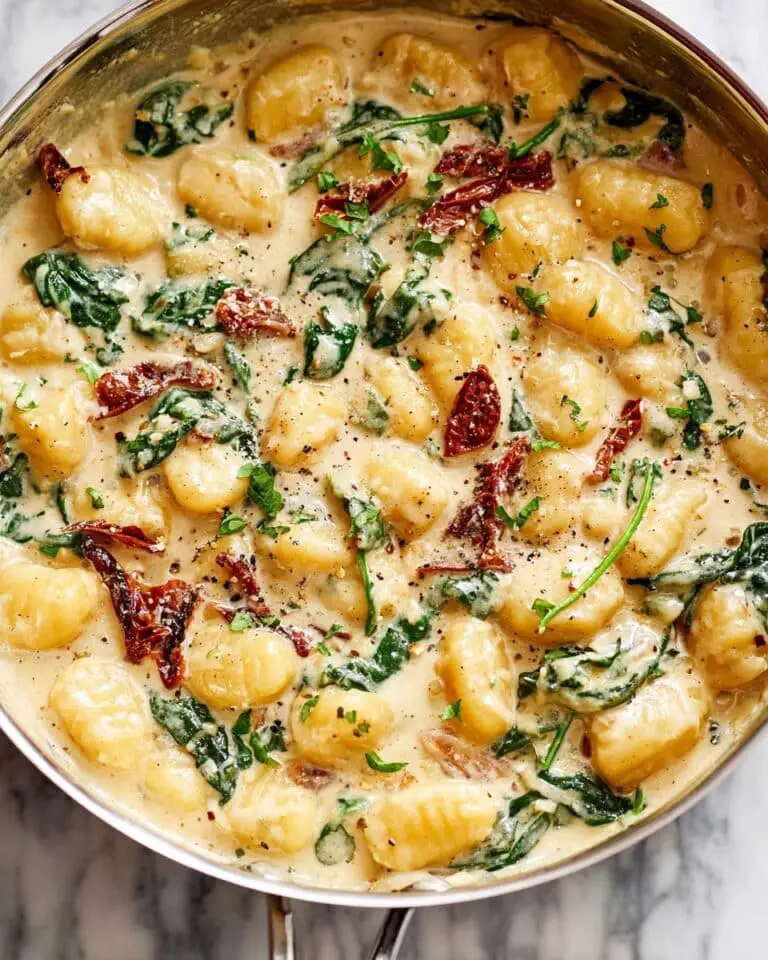 Creamy Buttery Tuscan Gnocchi Recipe