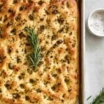 Olive and Herb Focaccia Recipe