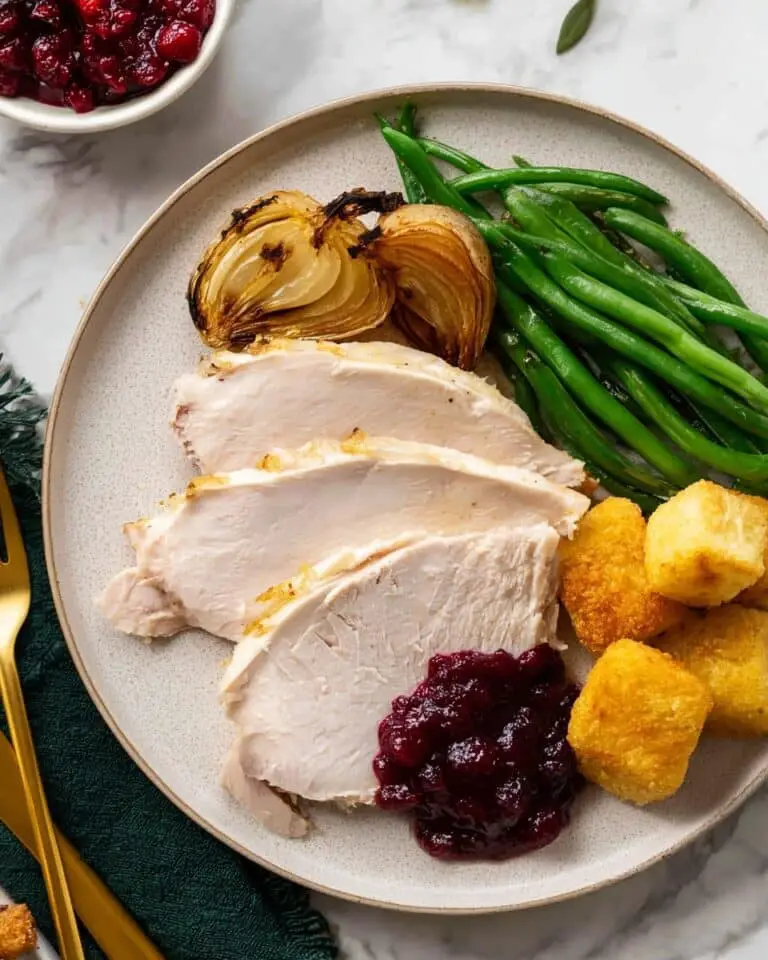 Dry Brine Roasted Turkey Breast Recipe