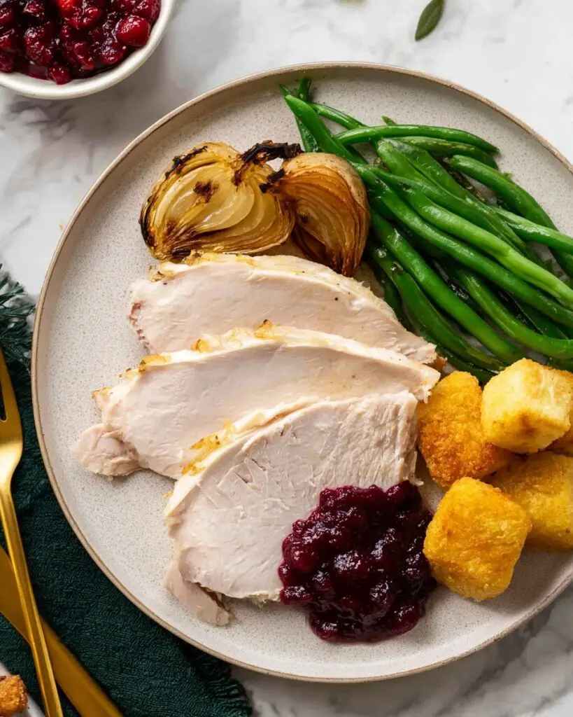 Dry Brine Roasted Turkey Breast Recipe