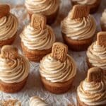 Biscoff Cupcakes with Biscoff Buttercream Recipe
