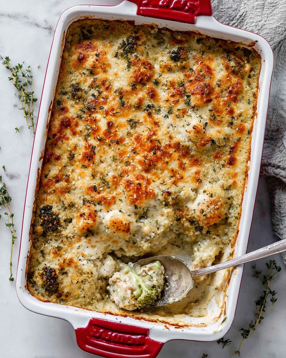 Cheesy Chicken and Broccoli Quinoa Bake Recipe
