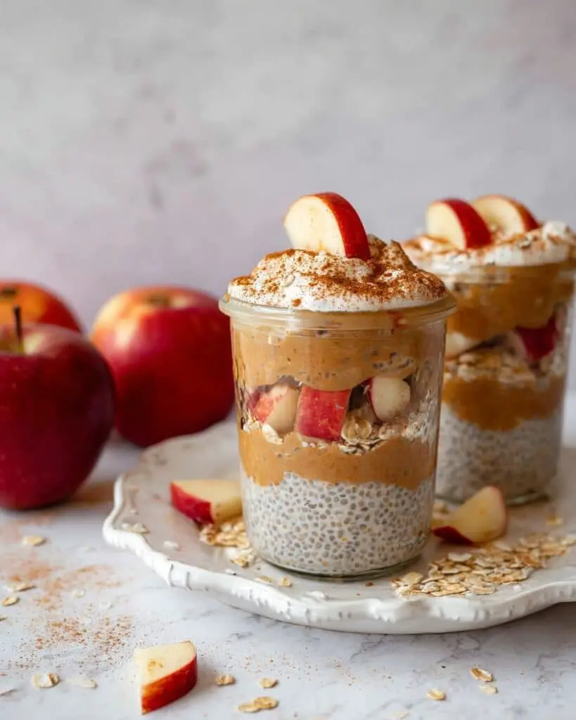 Apple Cinnamon Overnight Oats Recipe