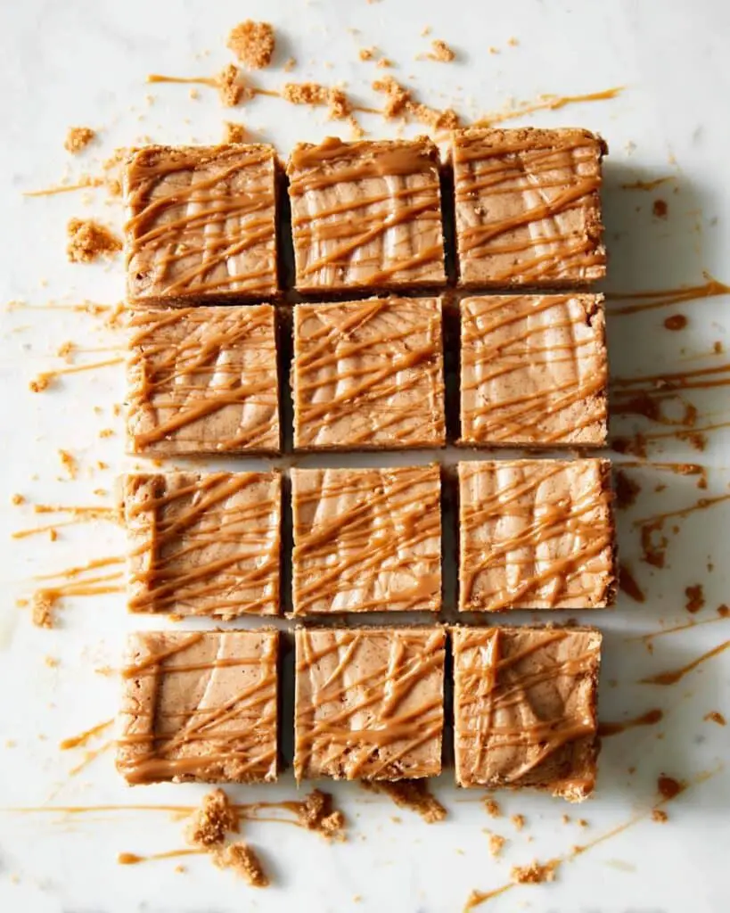 Biscoff White Chocolate Blondies Recipe