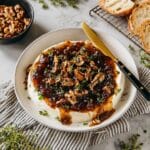 Easy Goat Cheese Appetizer with Fig Jam & Pecans Recipe
