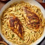 Sticky Honey Garlic Chicken Pasta Recipe