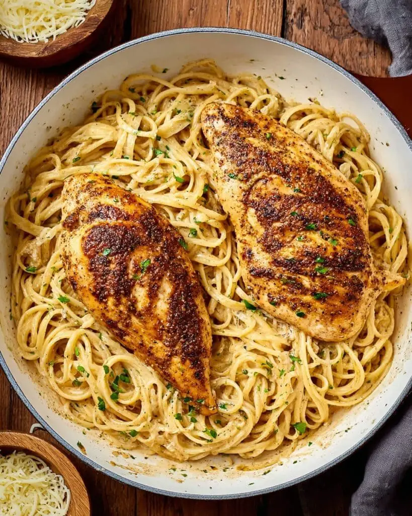 Sticky Honey Garlic Chicken Pasta Recipe