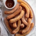 Cinnamon Sugar Fried Churros Recipe