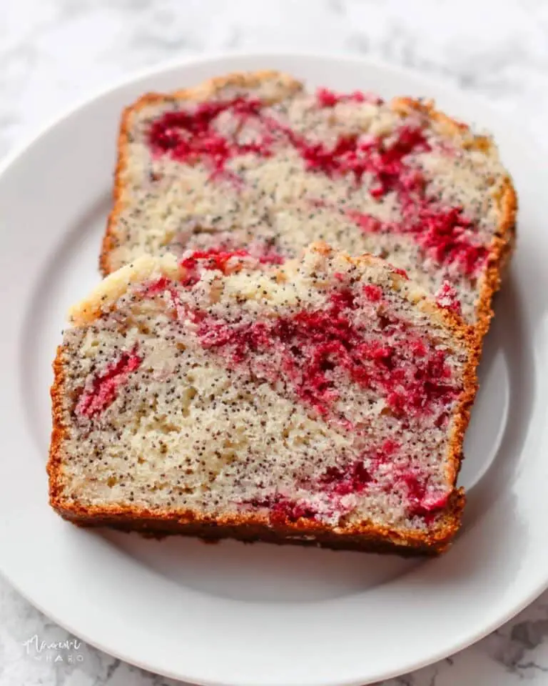Cherry Almond Poppyseed Quick Bread Recipe