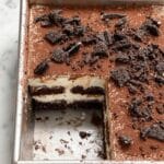 Healthy Oreo Tiramisu: Low-Calorie High-Protein Dessert Recipe
