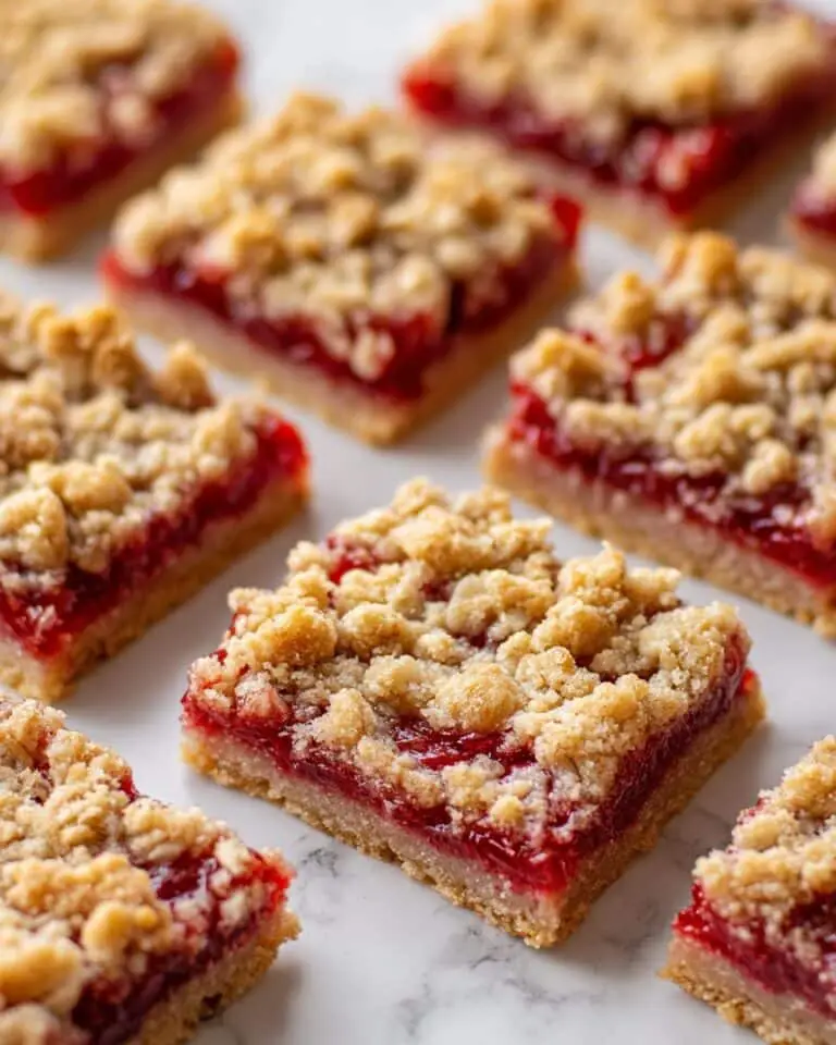 Strawberry Oatmeal Bars Recipe