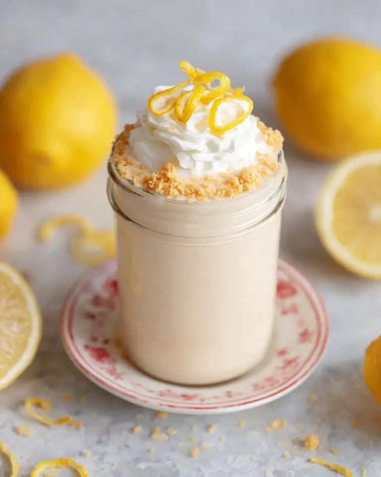 Lemon Pie Protein Shake Recipe