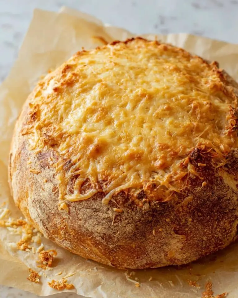 Artisan Garlic Parmesan Bread Recipe