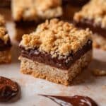 Nutella Oatmeal Bars Recipe