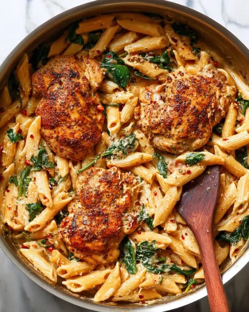 Sun-Dried Tomato Chicken Pasta Recipe