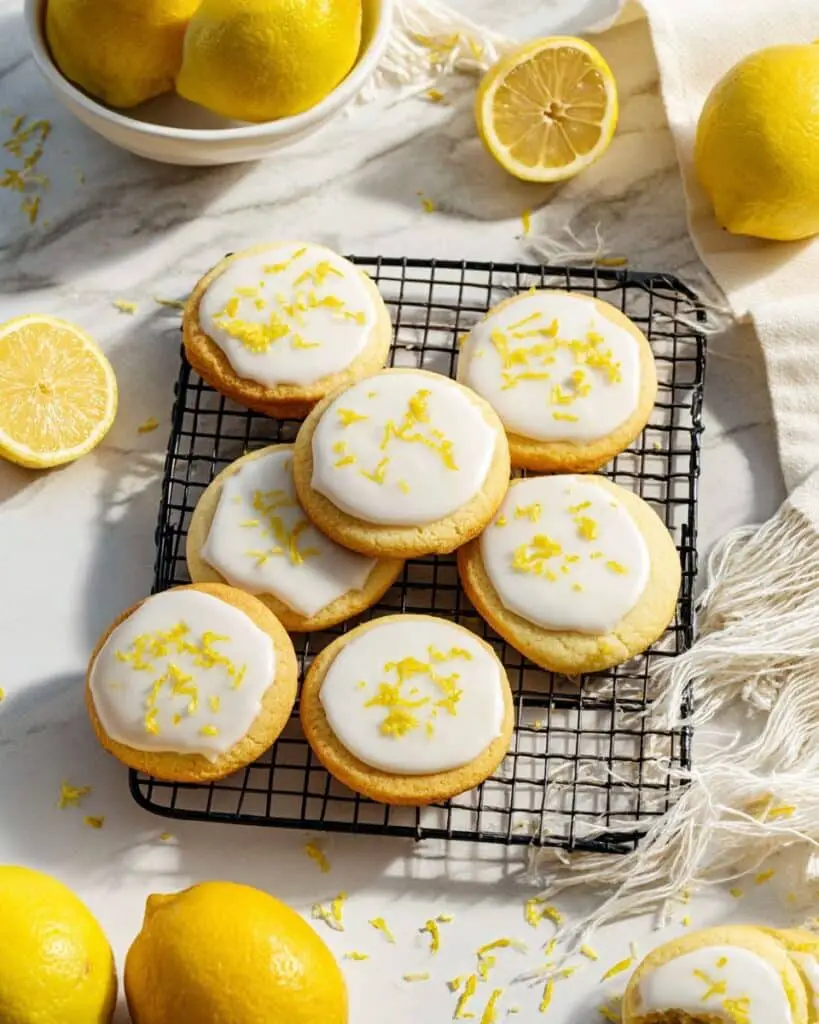 Glazed Lemon Cookies Recipe