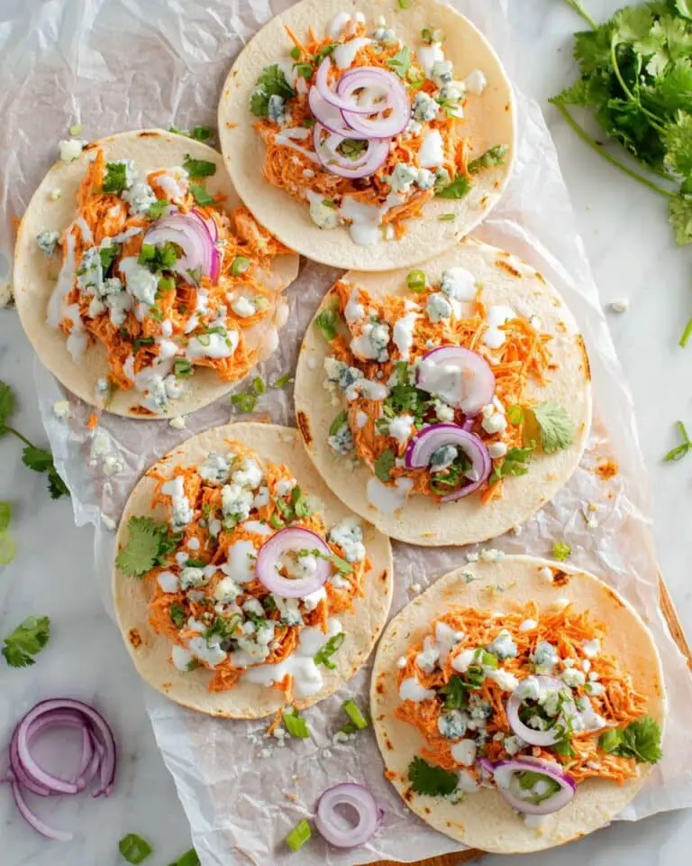 Buffalo Chicken Tacos Recipe