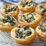 Spinach Puff Pastry Bites Recipe