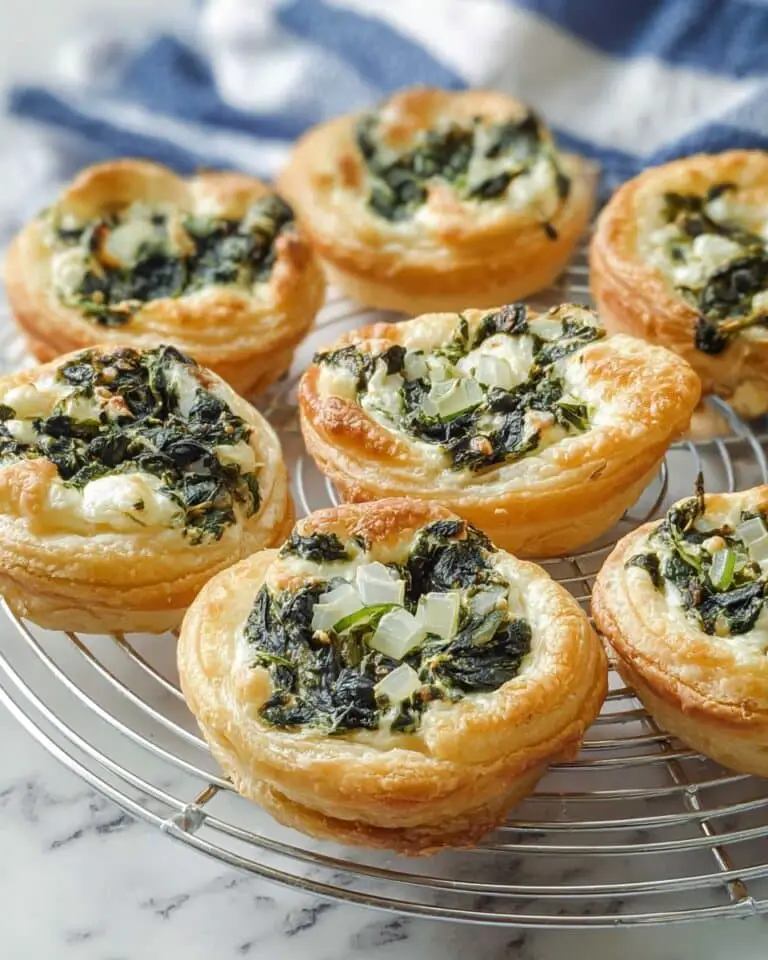 Spinach Puff Pastry Bites Recipe