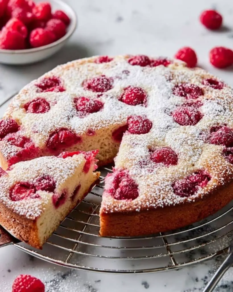 Summer Raspberry Cake Recipe