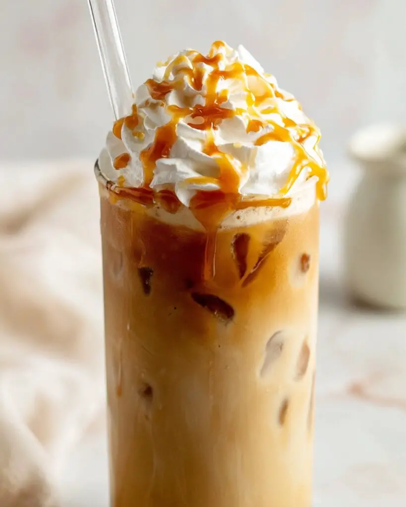 5-Minute Iced Caramel Latte Recipe