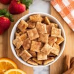 Cinnamon Sugar Sourdough Crackers Recipe