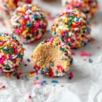 Cake Batter Protein Balls Recipe