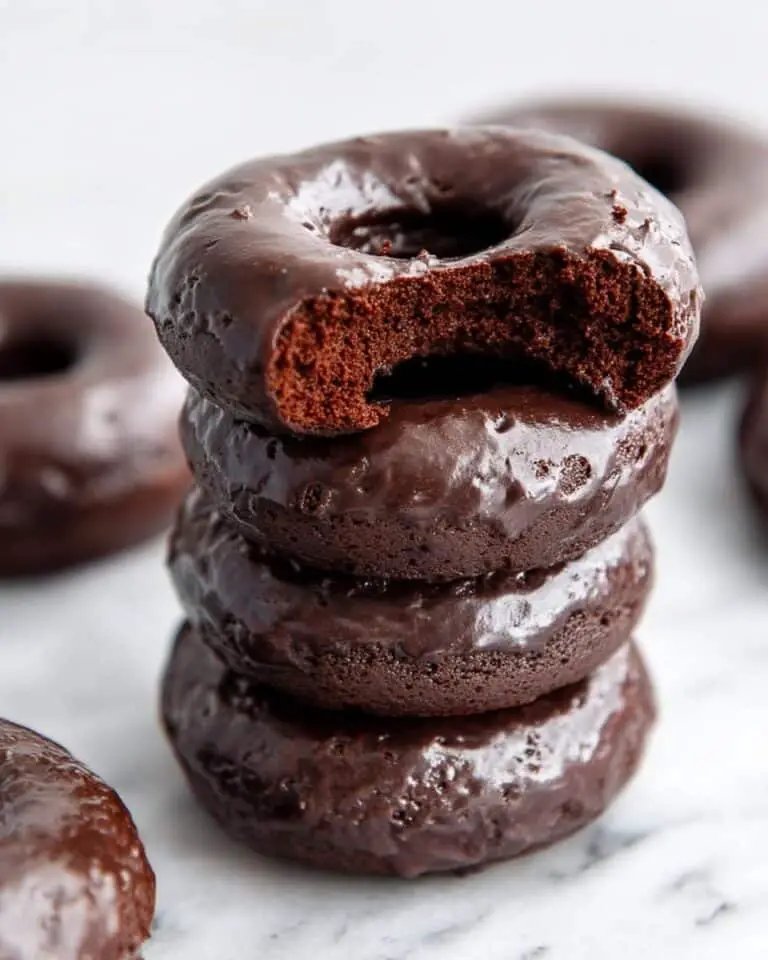 Vegan Chocolate Glazed Donuts Recipe