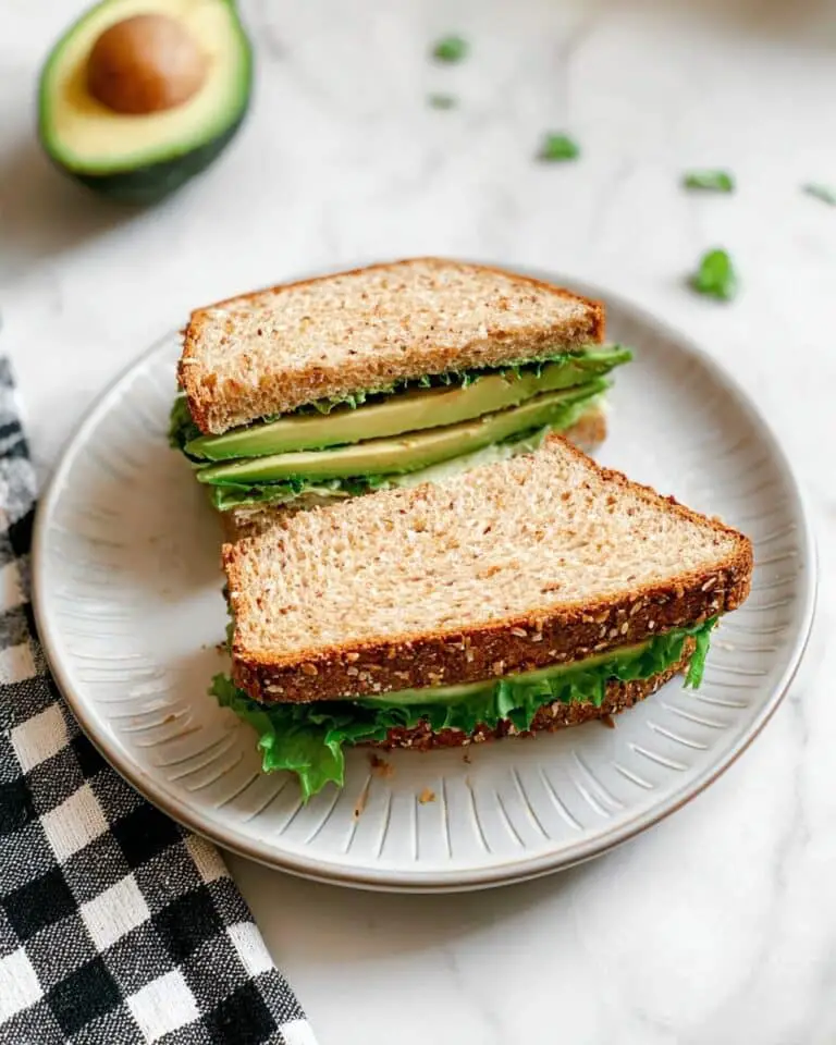 Toasted Avocado-Tofu Sandwich with Sautéed Onions Recipe