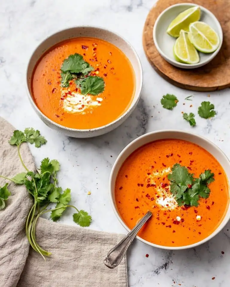 Thai Coconut Red Lentil Soup Recipe