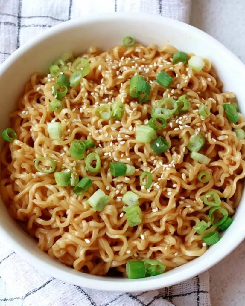 Sesame Peanut Butter Noodles Recipe