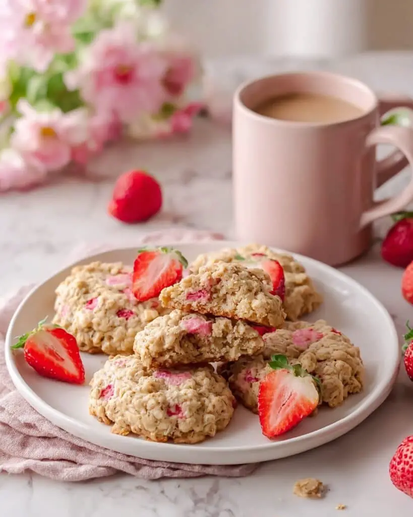 Strawberry Banana Breakfast Cookies Recipe